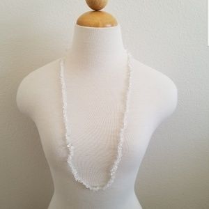 Quartz Gemstone Chip Necklace